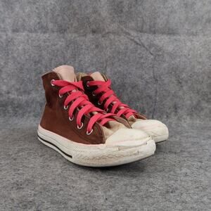 Converse Shoes Kids 13 Sneakers Chuck Taylor All Star Hi Top Canvas Brown Casual